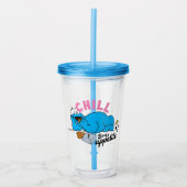 Cookie Monster | Chill Bon Appetite Acryl Drinkbeker (Voorkant)