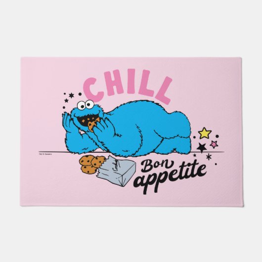 Cookie Monster | Chill Bon Appetite Deurmat (Voorkant)