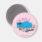 Cookie Monster | Chill Bon Appetite Magneet (Voorkant / Achterkant)