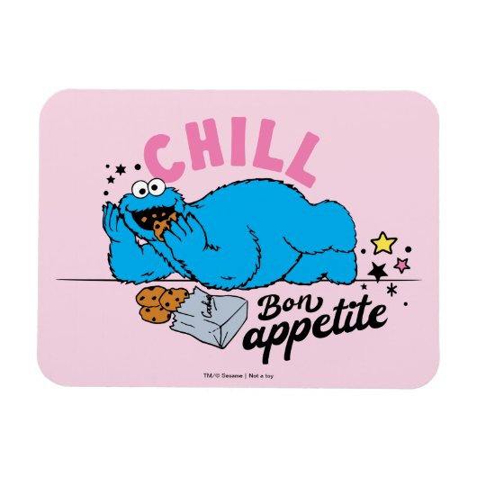 Cookie Monster | Chill Bon Appetite Magneet (Horizontaal)