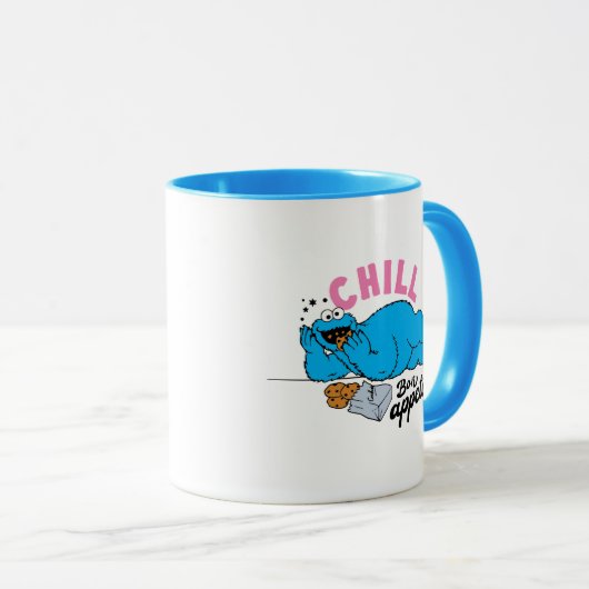 Cookie Monster | Chill Bon Appetite Mok (Voorkant rechts)