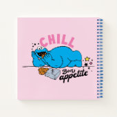 Cookie Monster | Chill Bon Appetite Notitieboek (Achterkant)