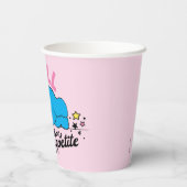 Cookie Monster | Chill Bon Appetite Papieren Bekers (Achterkant)