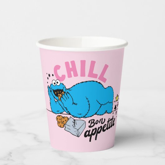 Cookie Monster | Chill Bon Appetite Papieren Bekers (Links)