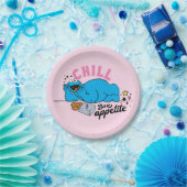 Cookie Monster | Chill Bon Appetite Papieren Bordje (Feest)