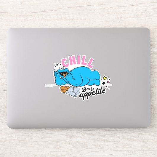 Cookie Monster | Chill Bon Appetite Sticker (Computer)