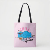 Cookie Monster | Chill Bon Appetite Tote Bag (Voorkant)