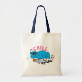 Cookie Monster | Chill Bon Appetite Tote Bag (Voorkant)