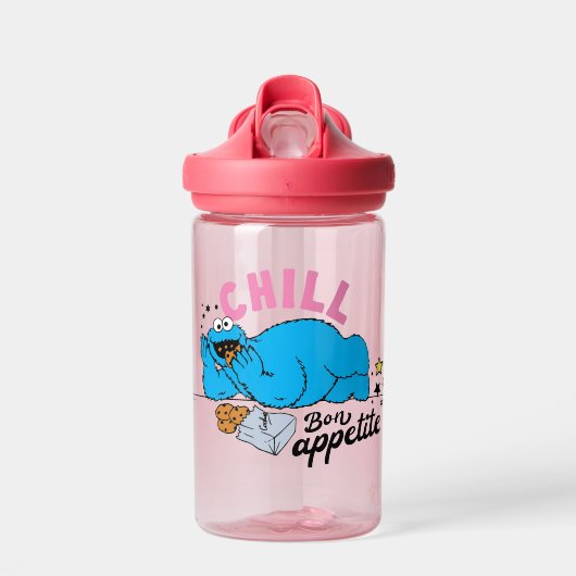 Cookie Monster | Chill Bon Appetite Waterfles (Voorkant)