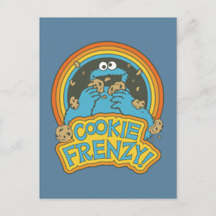 Cookie Monster   Cookie Frenzy Briefkaart