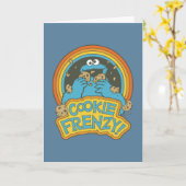  Cookie Monster | Cookie Frenzy Kaart (Gele Bloem)