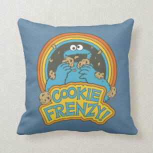  Cookie Monster   Cookie Frenzy Kussen