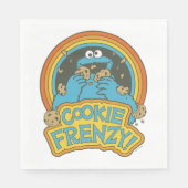 Cookie Monster | Cookie Frenzy Servet (Voorkant)