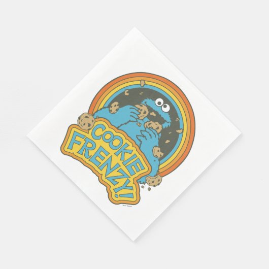 Cookie Monster | Cookie Frenzy Servet (Hoek)