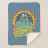  Cookie Monster | Cookie Frenzy Sherpa Deken (Voorkant)