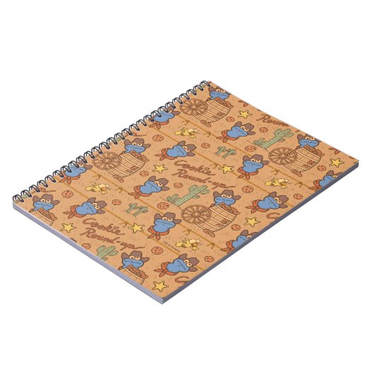 Cookie Monster | Cookie Round-Up Patroon Notitieboek (Linkerzijde)