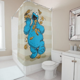 Cookie Monster Crazy Cookies Douchegordijn