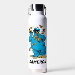 Cookie Monster Crazy Cookies Jouw namen toevoege Waterfles