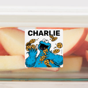 Cookie Monster Crazy Cookies Labels