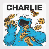 Cookie Monster Crazy Cookies Labels (Design 2)