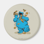 Cookie Monster Crazy Cookies Magneet (Voorkant)