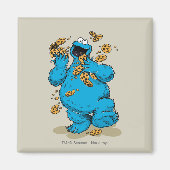 Cookie Monster Crazy Cookies Magneet (Voorkant)