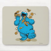 Cookie Monster Crazy Cookies Muismat (Voorkant)