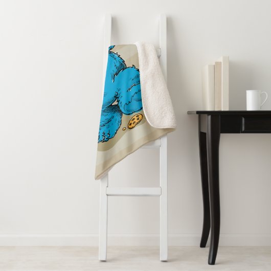 Cookie Monster Crazy Cookies Sherpa Deken (In situ)