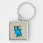 Cookie Monster Crazy Cookies Sleutelhanger (Voorkant)