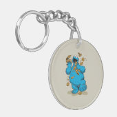 Cookie Monster Crazy Cookies Sleutelhanger (Voorkant Links)