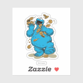 Cookie Monster Crazy Cookies Sticker