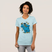 Cookie Monster Crazy Cookies T-shirt (Voorkant volledig)