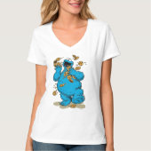 Cookie Monster Crazy Cookies T-shirt (Voorkant)