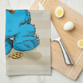 Cookie Monster Crazy Cookies Theedoek (Quarter Fold)