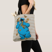 Cookie Monster Crazy Cookies Tote Bag (Dichtbij)