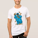 Cookie Monster Crazy Cookies Tri-Blend Shirt<br><div class="desc">Dit leuke en levendige T-shirt is voorzien van Cookie Monster uit Sesamstraat, omringd door een vlaag van koekjes en de speelse uitdrukking "Crazy for Cookies". Het ontwerp vangt Cookie Monster's liefdevolle en humoristische persoonlijkheid, waardoor het een perfecte keuze is voor fans van alle leeftijden. Of het nu gaat om casual...</div>