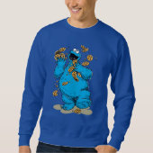 Cookie Monster Crazy Cookies Trui (Voorkant)