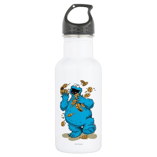 Cookie Monster Crazy Cookies Waterfles (Voorkant)