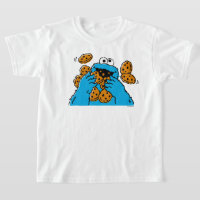 Cookie Monster die alle koekjes opeet