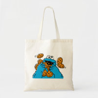 Cookie Monster die alle koekjes opeet