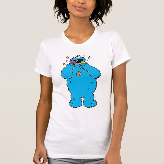 Cookie Monster Donut Vernietiger 2 T-shirt (Voorkant)