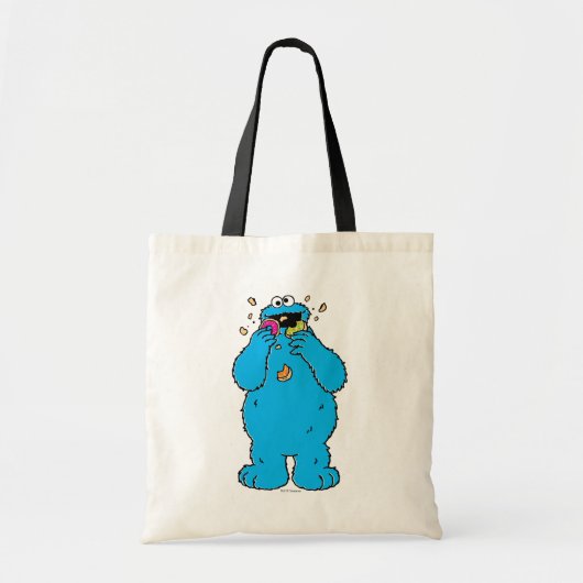 Cookie Monster Donut Vernietiger Tote Bag (Voorkant)