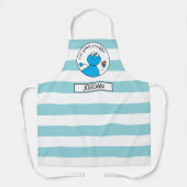 Cookie Monster Doodley Graphic Schort (Voorkant)