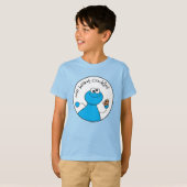 Cookie Monster Doodley Graphic T-shirt (Voorkant volledig)