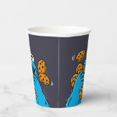 Cookie Monster Eating All the Cookies Papieren Bekers (Rechts)