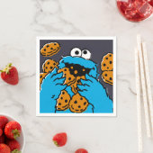 Cookie Monster Eating All the Cookies Servet (Insitu)