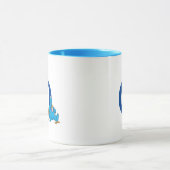 Cookie Monster Eating Cookies Monogram O Mok (Midden)