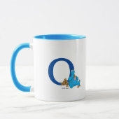 Cookie Monster Eating Cookies Monogram O Mok (Links)