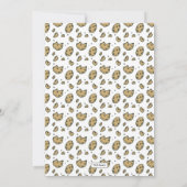 Cookie Monster | Eén taaie koek verjaardag Kaart (Achterkant)