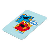 Cookie Monster & Elmo | Ha Ha Ja Magneet (Linkerzijde)